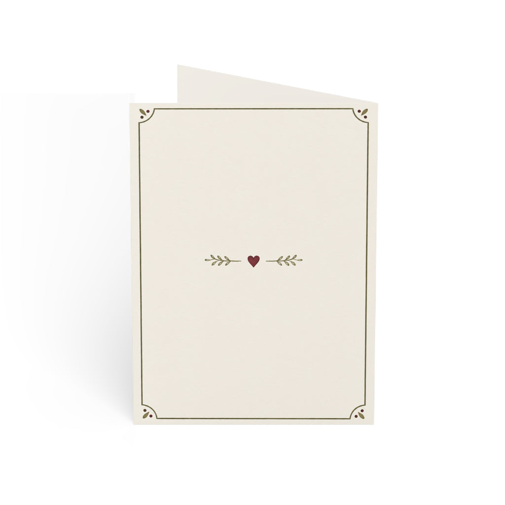 Thank You Greeting Cards – Vintage Carnation Floral Note Cards (1/10/30/50 pcs)