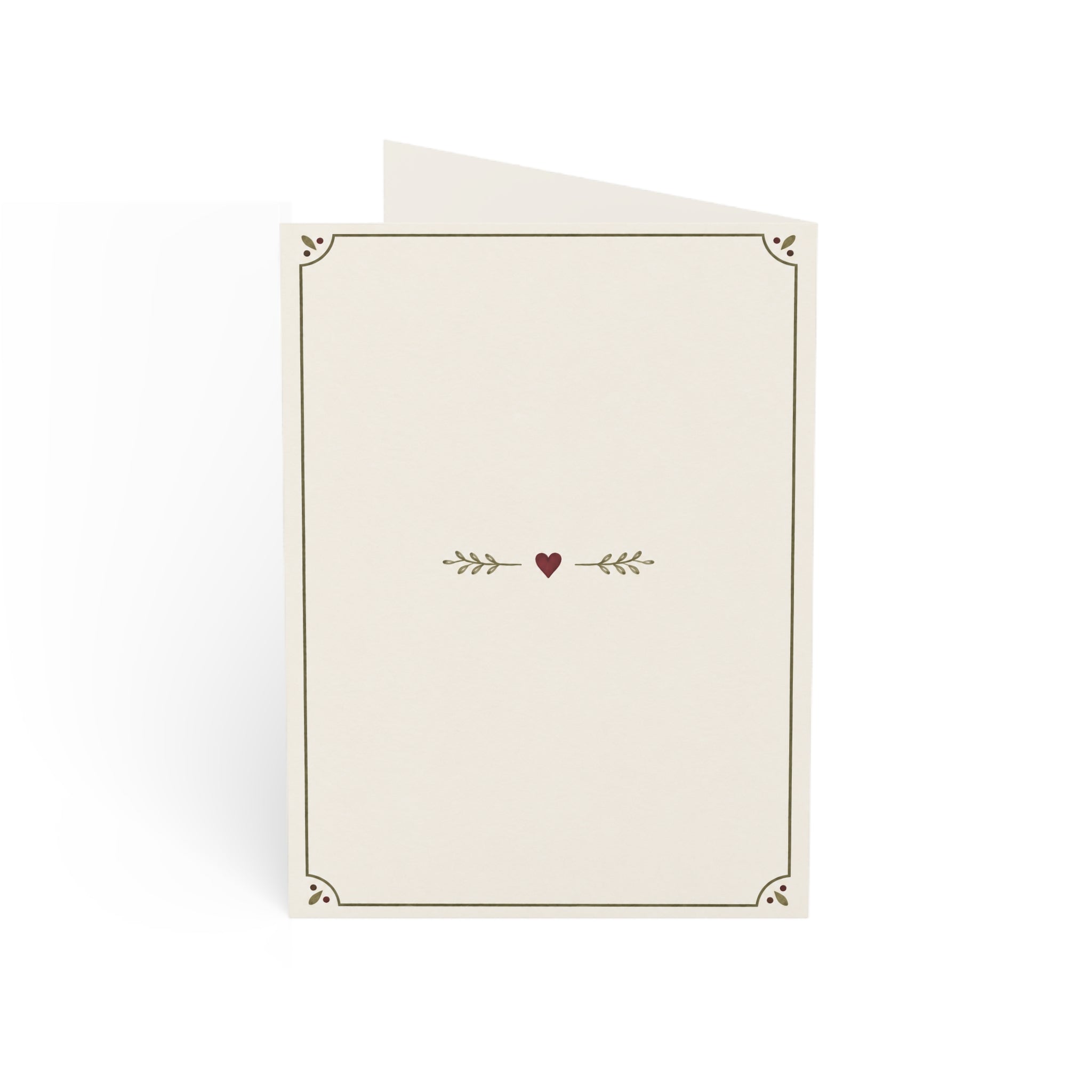 Thank You Greeting Cards – Vintage Carnation Floral Note Cards (1/10/30/50 pcs)