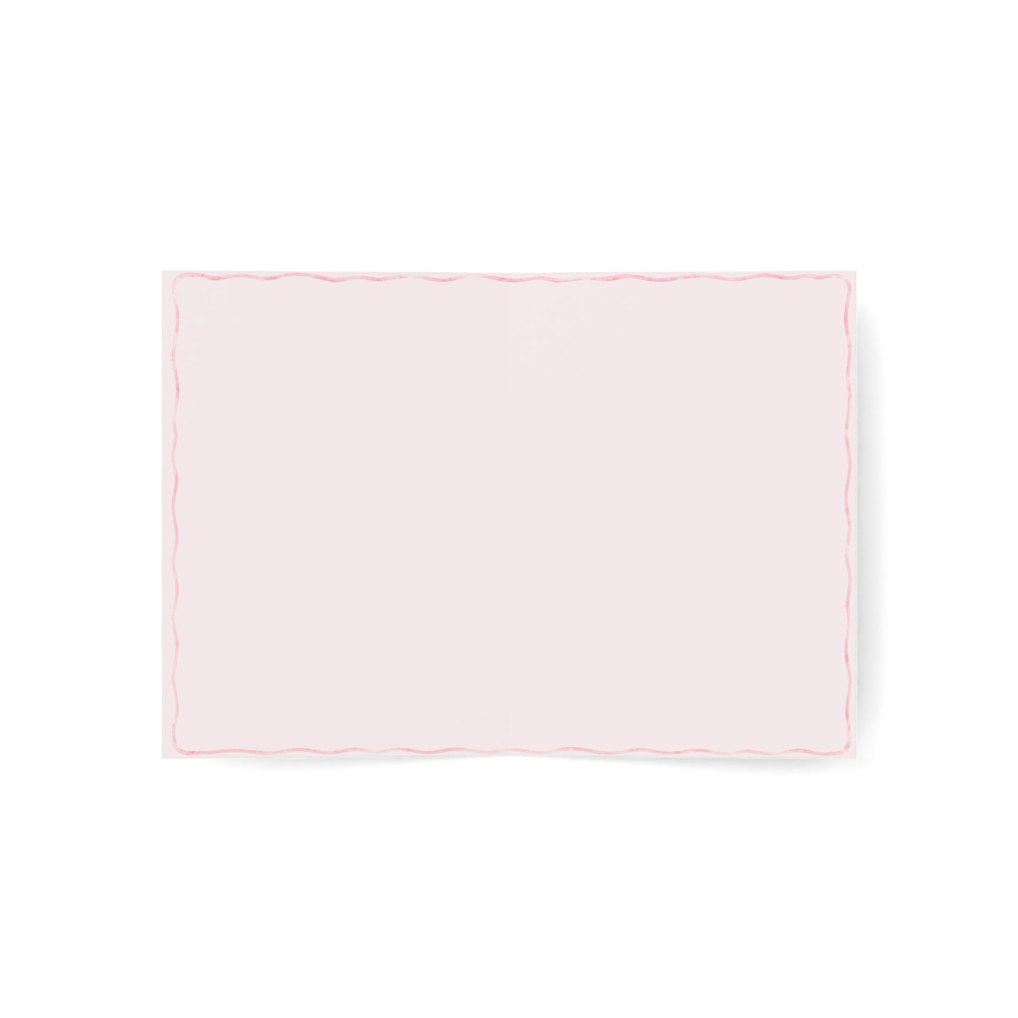 Pink Bow "Happy Birthday" Greeting Card — Elegant Feminine Birthday Cards (1, 10, 30, 50 pcs)