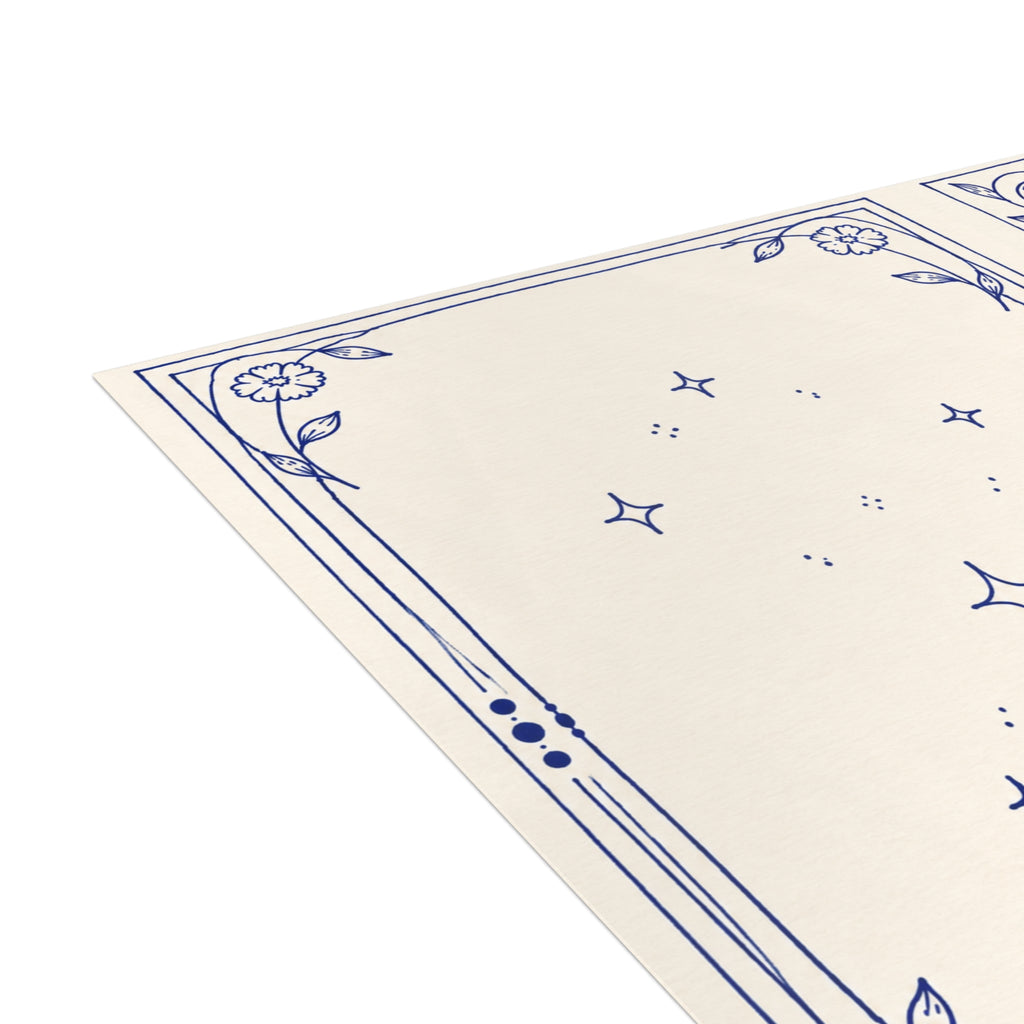 Birthday Greeting Card — Hand-Drawn Floral Cake Design (Single or Bulk Packs)