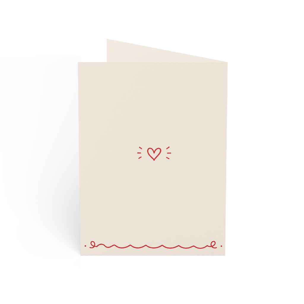 Birthday Greeting Card — Hand‑drawn Cake Design (Single or Bulk Packs)