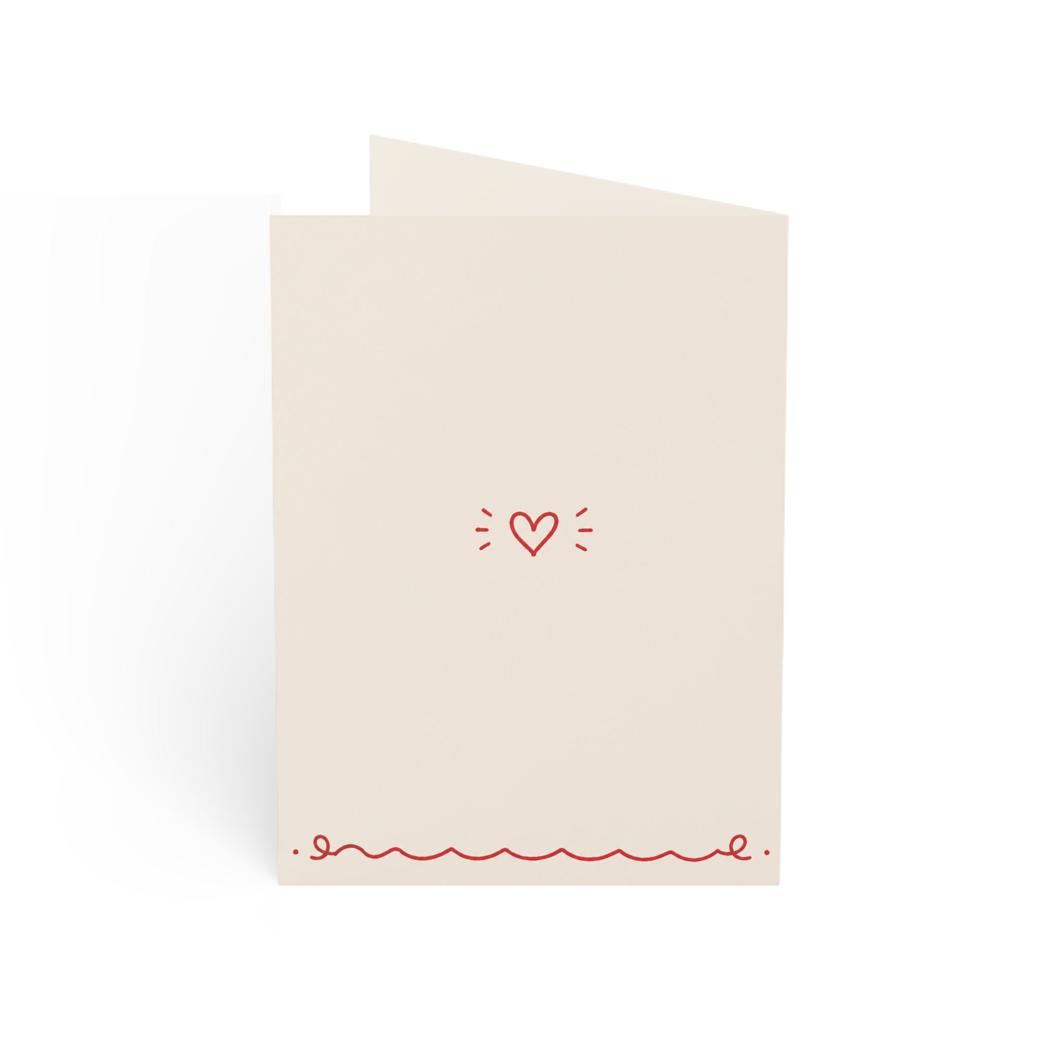 Birthday Greeting Card — Hand‑drawn Cake Design (Single or Bulk Packs)