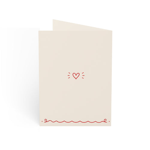 Birthday Greeting Card — Hand‑drawn Cake Design (Single or Bulk Packs)