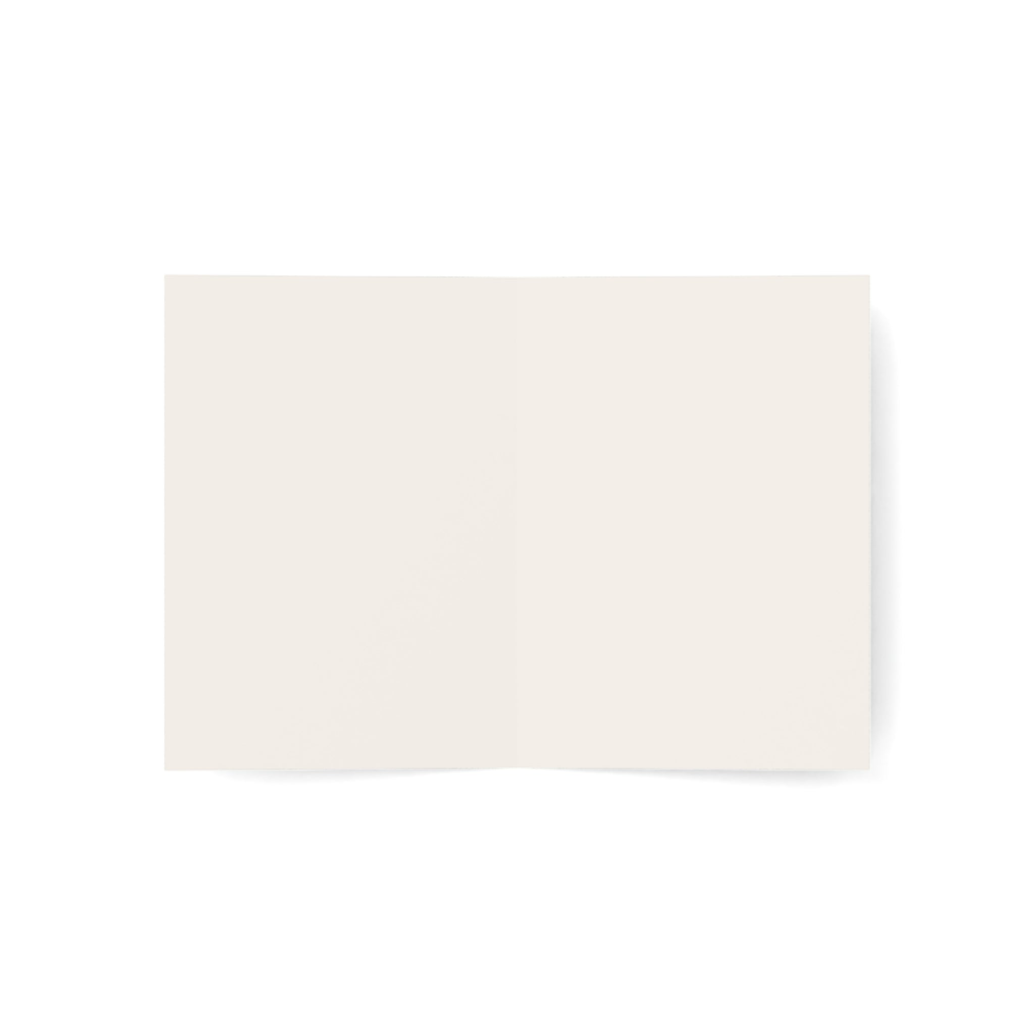 Birthday Greeting Cards — Blue Floral Watercolor Note Cards (1/10/30/50 pcs)