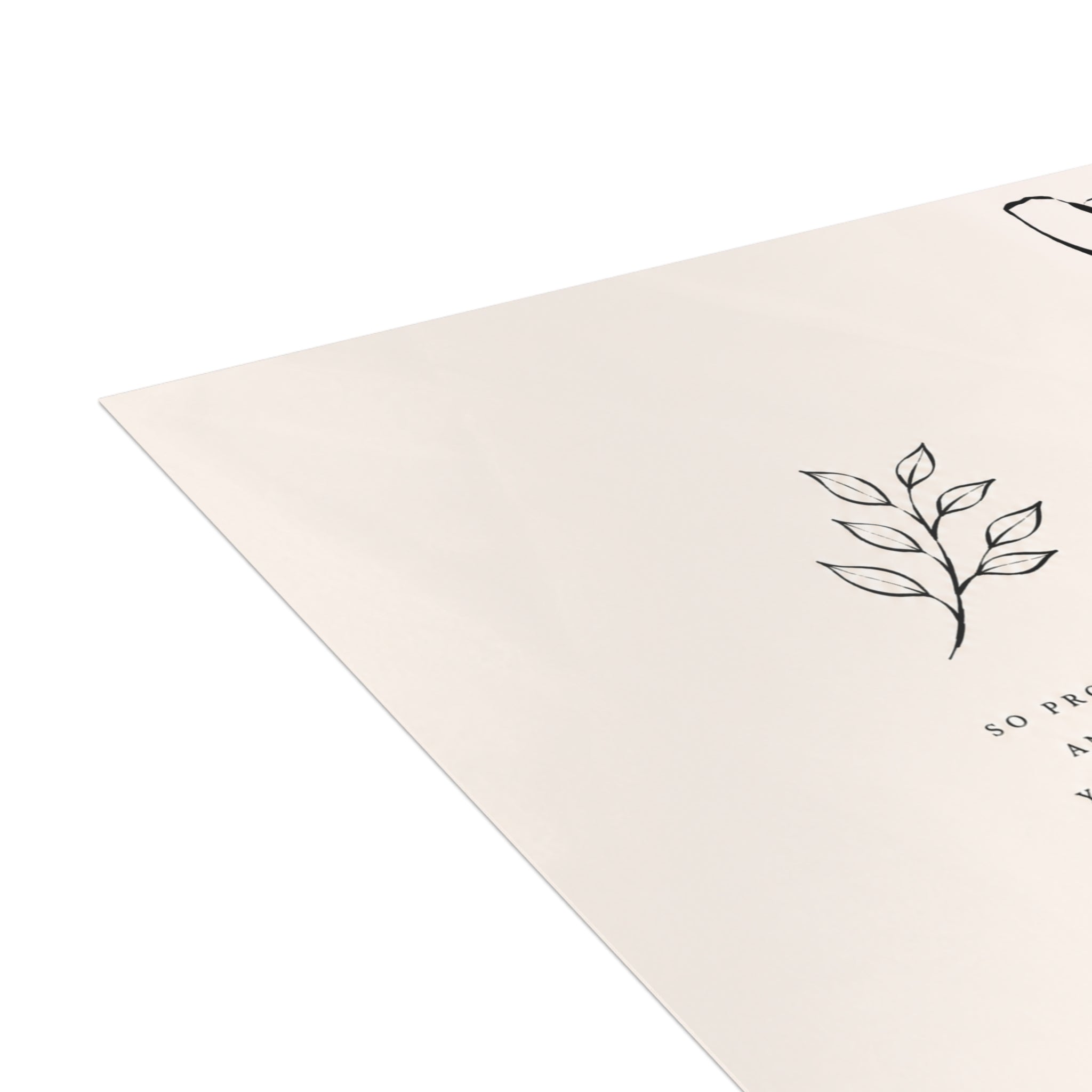 Sympathy Greeting Cards — 'Our Hearts Are With You' Condolence Note Cards (Pack of 1, 10, 30, 50)