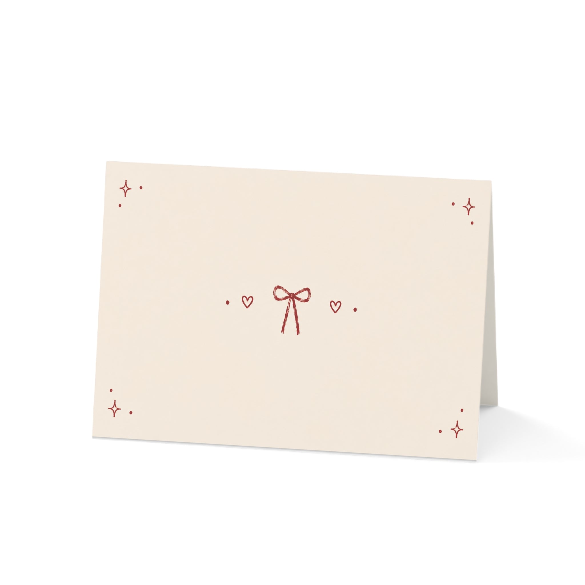 Birthday Greeting Cards — Cute Hand-Drawn Cake Design (Pack of 1, 10, 30, 50)