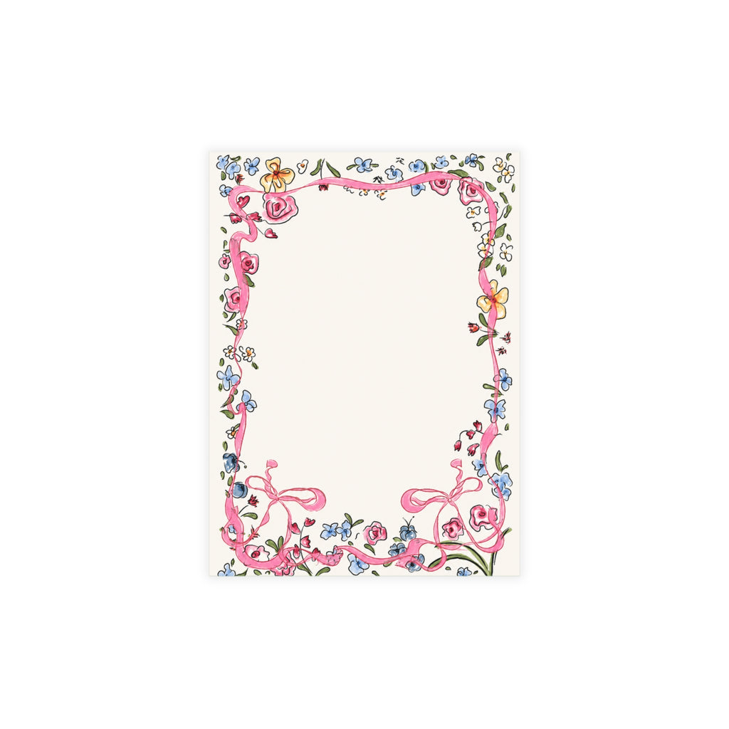 Beautiful Floral Postcard Bundle (envelopes included)