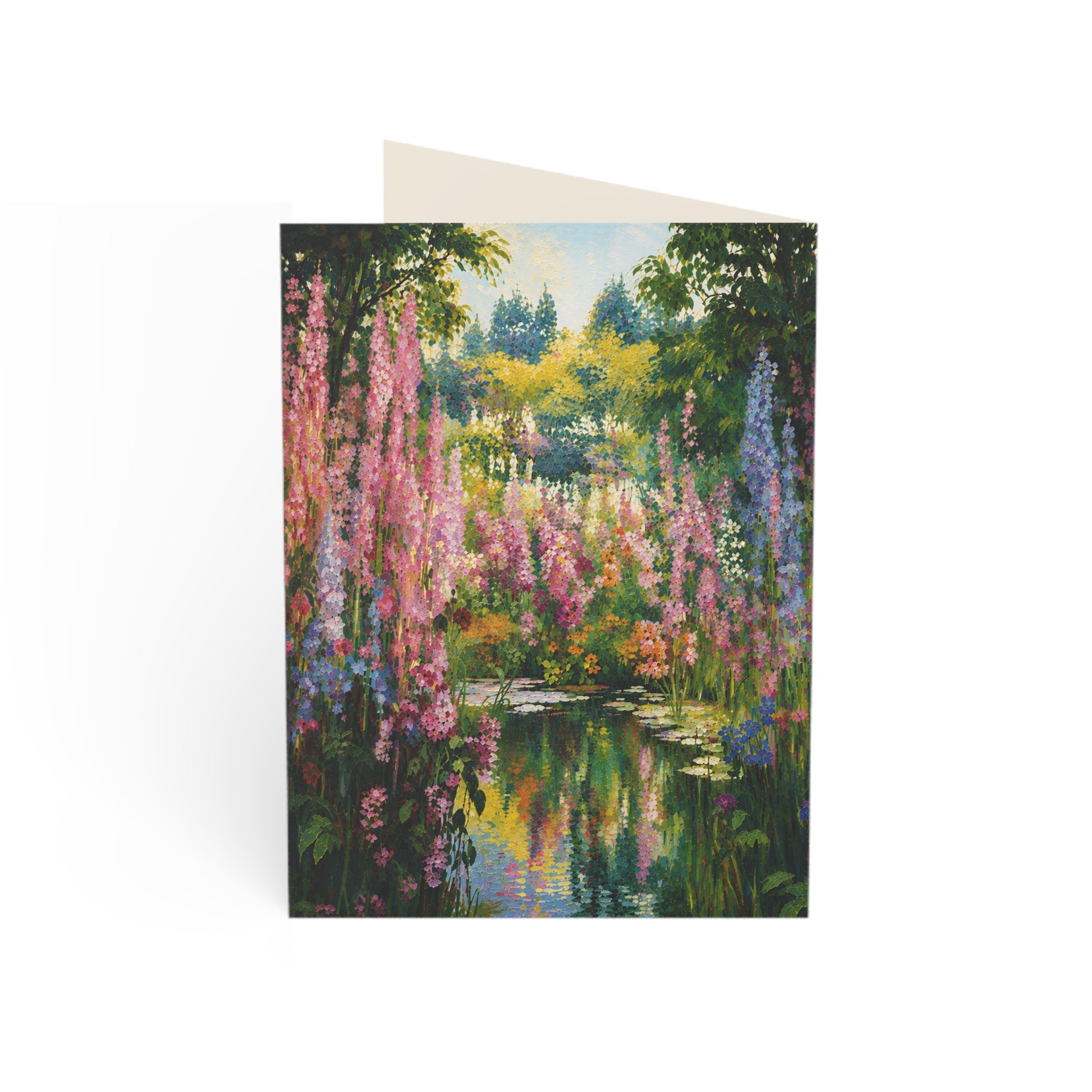 Thank You Floral Greeting Cards — Pack of 1/10/30/50