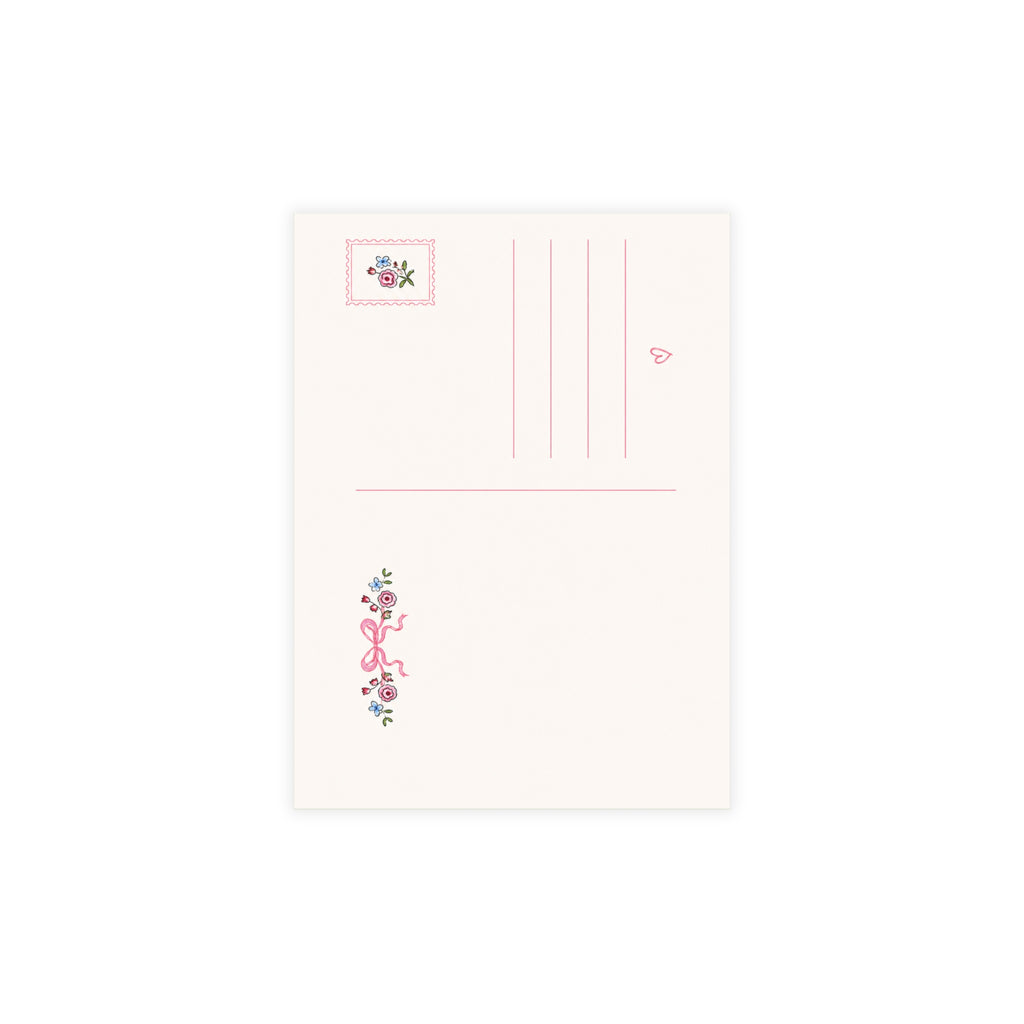 Beautiful Floral Postcard Bundle (envelopes included)