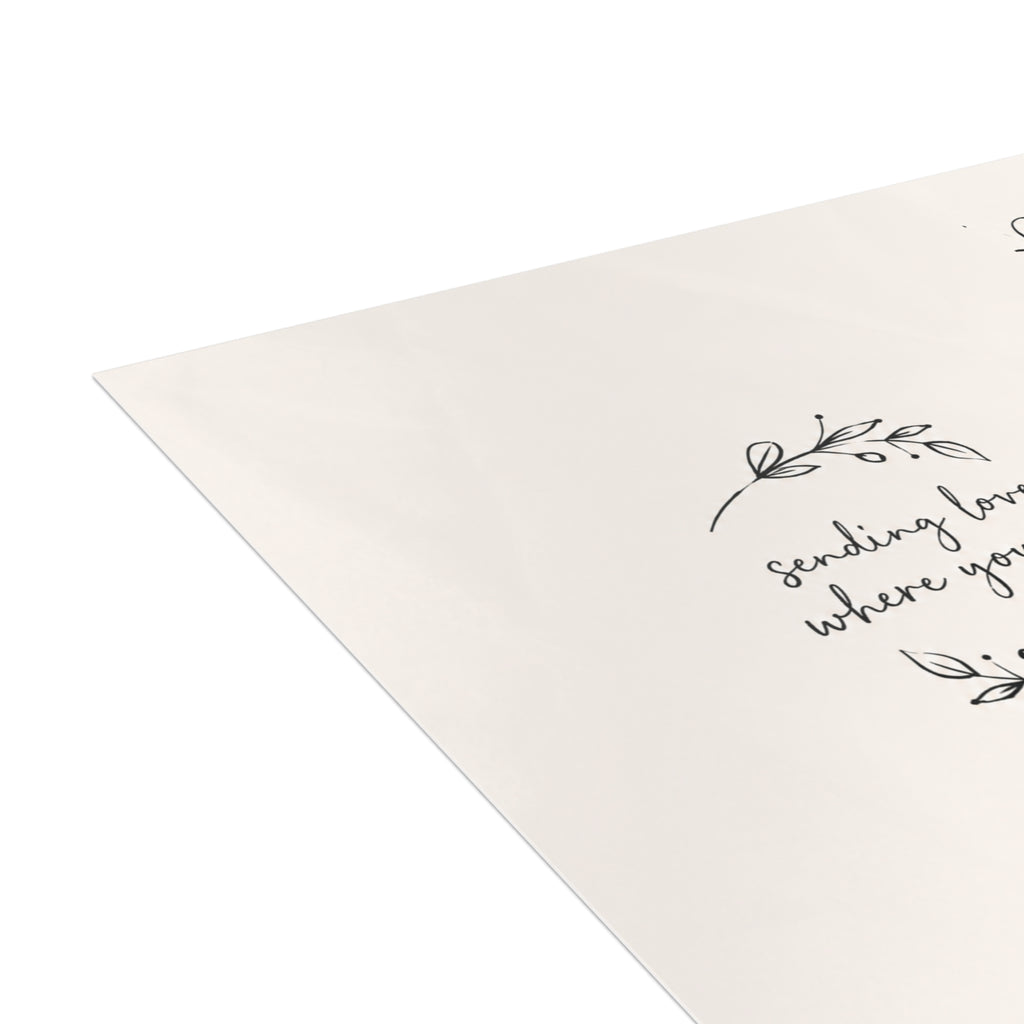 Sympathy Greeting Cards — 'You've Been On My Mind' Floral Card (1/10/30/50pcs)