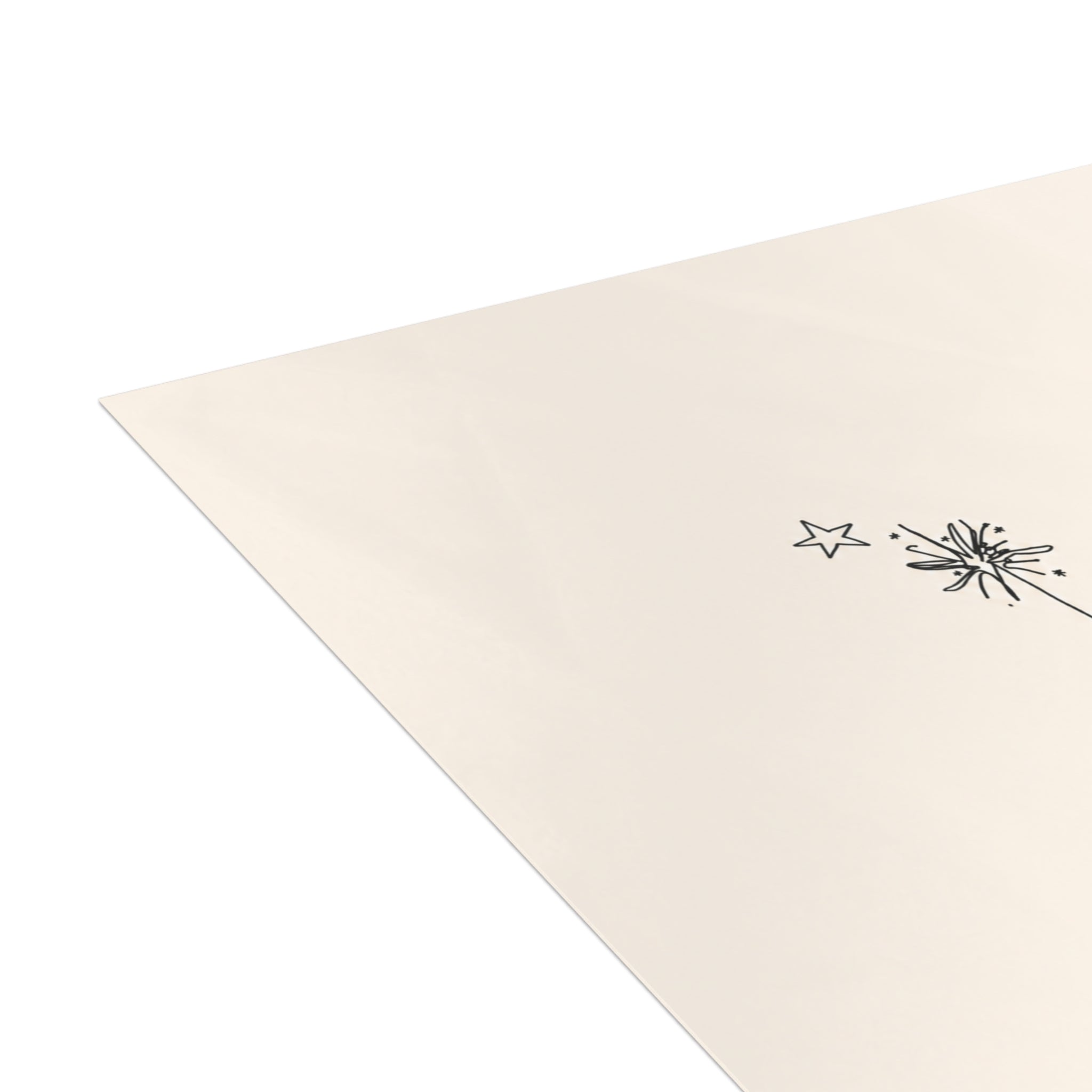 Birthday Cheers Greeting Card — Champagne & Glasses Celebration