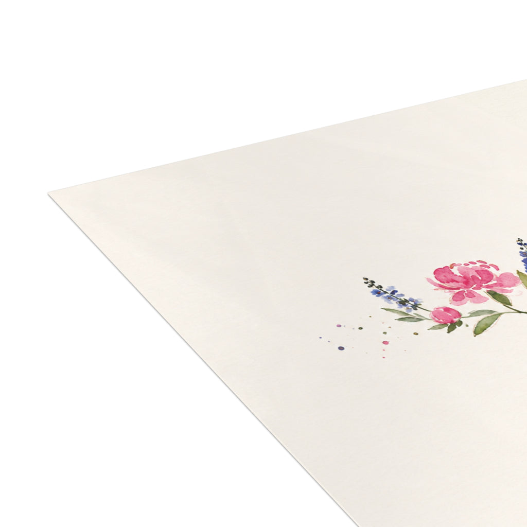 Floral Watercolor Thank You Greeting Cards — Pack of 1/10/30/50