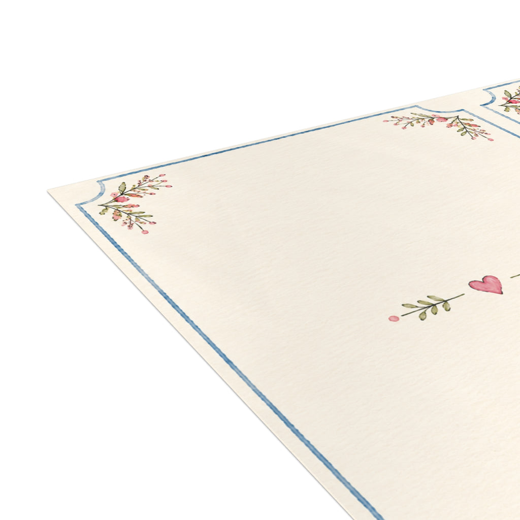 Thank You Floral Greeting Cards — Bouquet Watercolor Note Cards (1/10/30/50pcs)