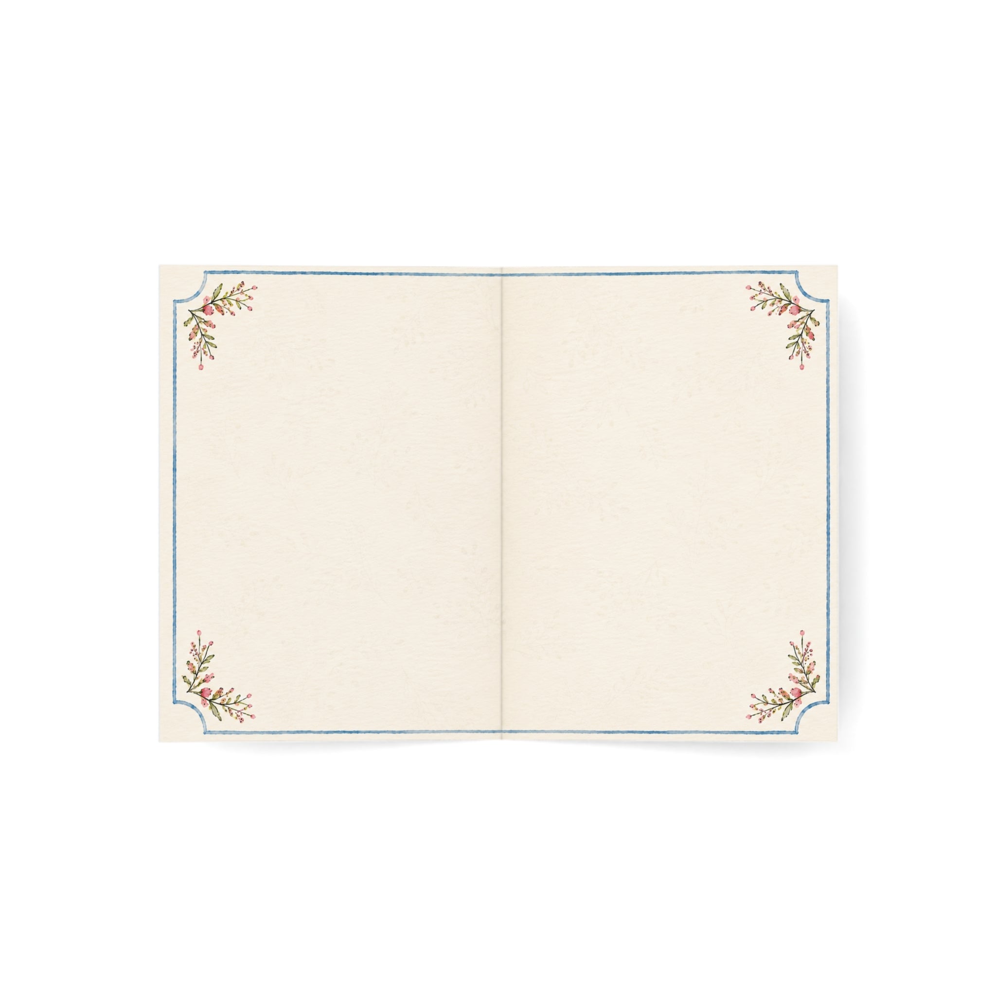 Thank You Floral Greeting Cards — Bouquet Watercolor Note Cards (1/10/30/50pcs)